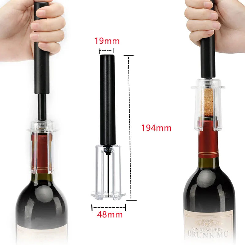 Stainless Steel Pin-Type Wine Bottle Opener