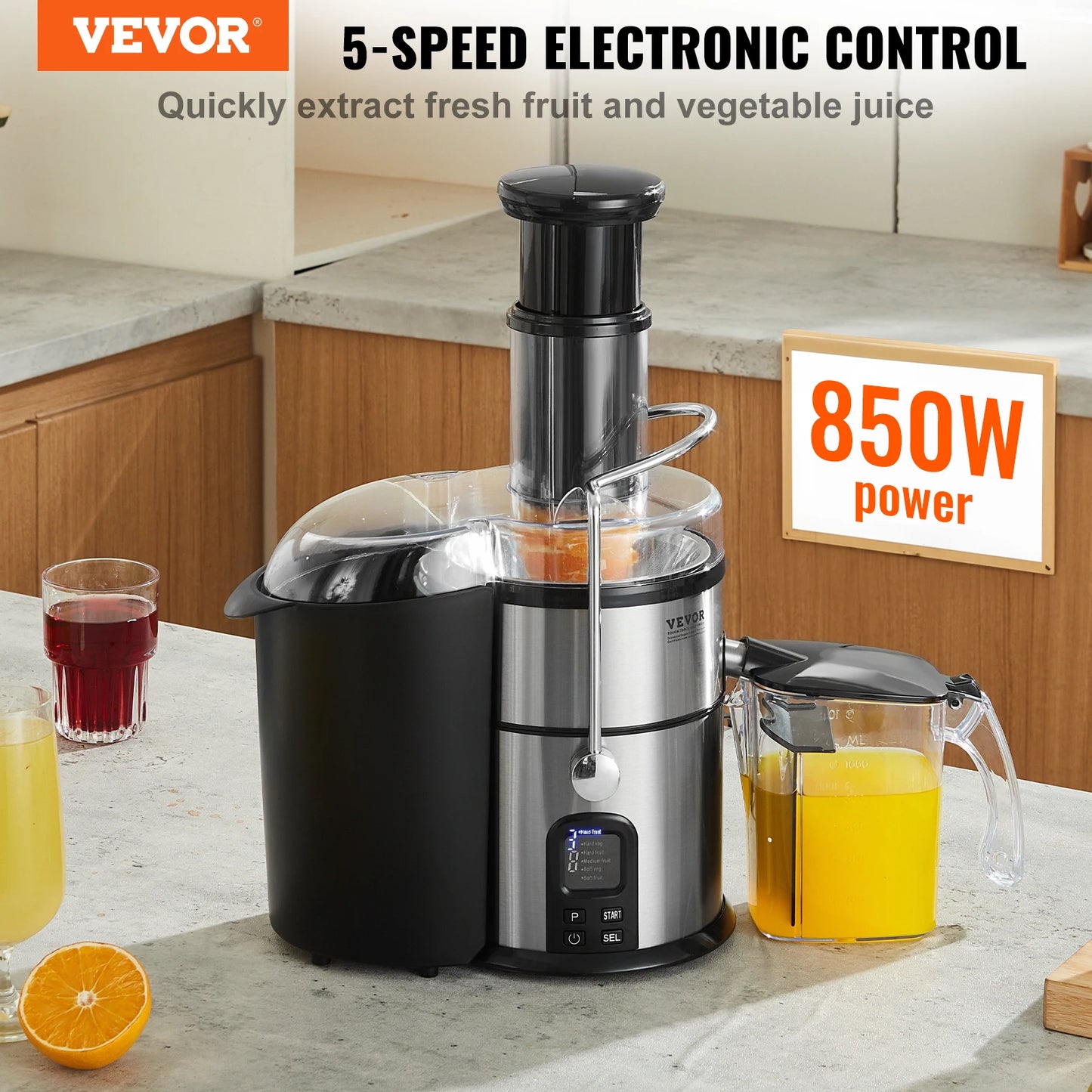 PowerBlend™ 850W Centrifugal Juicer and Mini Blender