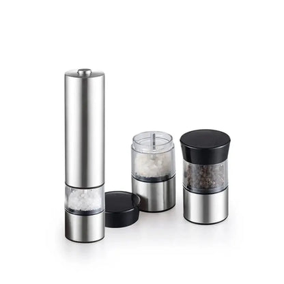 ProGrind™ Stainless Steel Electric Seasoning Grinder
