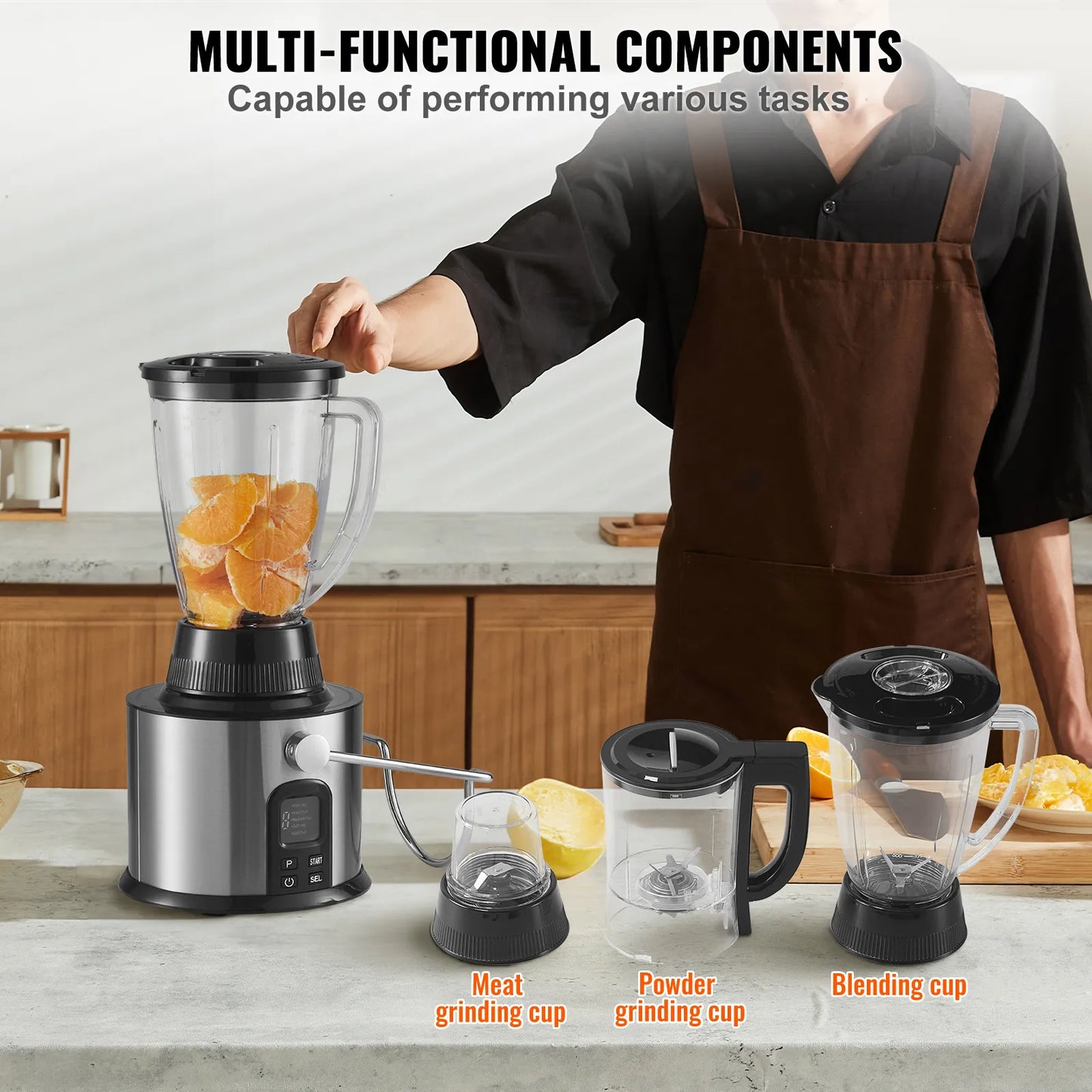 PowerBlend™ 850W Centrifugal Juicer and Mini Blender