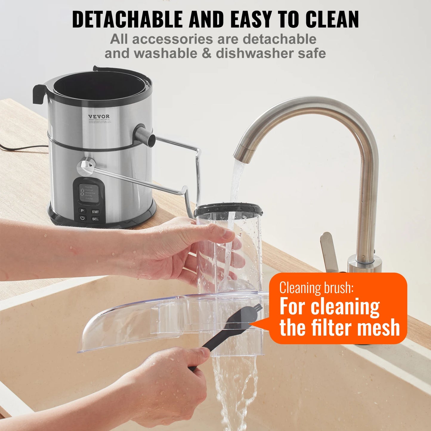 PowerBlend™ 850W Centrifugal Juicer and Mini Blender