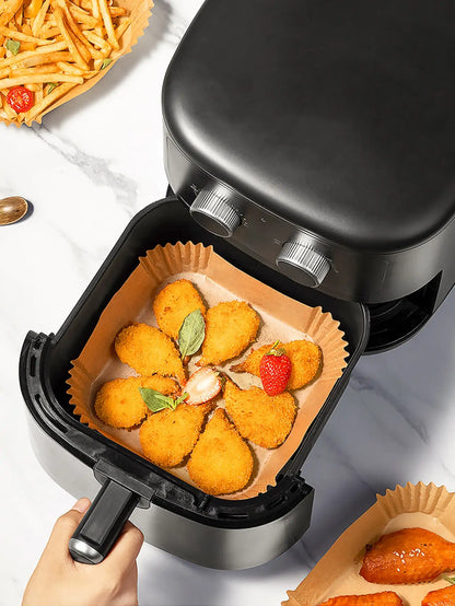 Air Fryer Disposable Parchment Papers - Set of 50