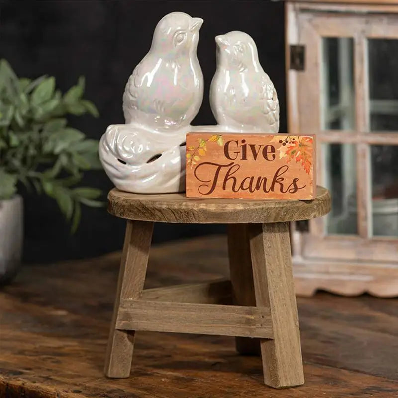 NaturEase™ Wooden Plant Stand with Planter Pot Trays
