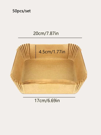 Air Fryer Disposable Parchment Papers - Set of 50